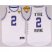 Cavaliers #2 Kyrie Irving White 2015 All Star The Finals Patch Stitched NBA Jersey
