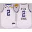Cavaliers #2 Kyrie Irving White 2015 All Star The Finals Patch Stitched NBA Jersey