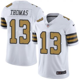 Nike New Orleans Saints #13 Michael Thomas White Youth Stitched NFL Limited Rush Jersey
