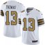Nike New Orleans Saints #13 Michael Thomas White Youth Stitched NFL Limited Rush Jersey