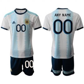 Argentina Personalized Home Soccer Country Jersey