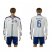 Italy #6 Baresi White Away Long Sleeves Soccer Country Jersey