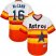 Houston Astros #16 Brian McCann White/Orange Cooperstown Stitched Youth MLB Jersey