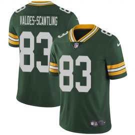 Nike Green Bay Packers #83 Marquez Valdes-Scantling Green Team Color Mens Stitched NFL Vapor Untouchable Limited Jersey
