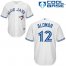 Toronto Blue Jays #12 Roberto Alomar White Cool Base Stitched Youth MLB Jersey