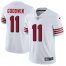 Nike San Francisco 49ers #11 Marquise Goodwin White Rush Mens Stitched NFL Vapor Untouchable Limited Jersey