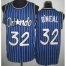 Orlando Magic 32 Shaquille ONeal Blue Throwback Revolution 30 NBA Basketball Jerseys Cheap