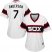 Chicago White Sox #7 Tim Anderson White Alternate Home Womens Stitched MLB Jersey