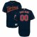 Minnesota Twins Majestic Alternate Authentic Collection Flex Base Custom Jersey Navy