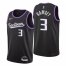 Sacramento Sacramento Kings #3 Jahmius Ramsey Mens Nike Black 2021/22 Swingman NBA Jersey – City Edition Mens