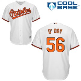 Baltimore Orioles #56 Darren ODay White Cool Base Stitched Youth MLB Jersey