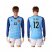 Spain #12 De Gea Blue Goalkeeper Long Sleeves Soccer Country Jersey