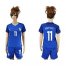 Womens France #11 Martial Home Soccer Country Jersey