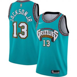 Grizzlies #13 Jaren Jackson Jr. Green Basketball Swingman Hardwood Classics Jersey