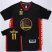 Golden State Warriors #11 Klay Thompson Black Slate Chinese New Year Stitched NBA Jersey