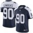 Nike Dallas Cowboys #90 Demarcus Lawrence Navy Blue Thanksgiving Mens Stitched NFL Vapor Untouchable Limited Throwback Jersey