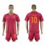 Roma #10 Totti Red Home Soccer Club Jersey