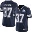 Nike Dallas Cowboys #37 Donovan Wilson Navy Blue Team Color Mens Stitched With Established In 1960 Patch NFL Vapor Untouchable Limited Jersey