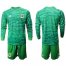 Argentina Blank Green Long Sleeves Goalkeeper Soccer Country Jersey