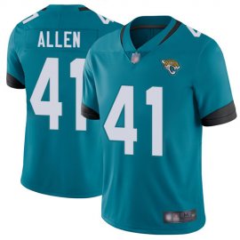 Nike Jacksonville Jaguars #41 Josh Allen Teal Green Alternate Mens Stitched NFL Vapor Untouchable Limited Jersey