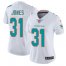 Nike Miami Dolphins #31 Byron Jones White Womens Stitched NFL Vapor Untouchable Limited Jersey