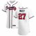 Atlanta Braves #27 Austin Riley Mens Nike White Home 2020 Authentic Player MLB Jersey
