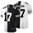Washington Football Team #17 Terry McLaurin Mens Black V White Peace Split Nike Vapor Untouchable Limited NFL Jersey