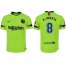Barcelona #8 A.Iniesta Away Soccer Club Jersey