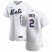 New York Mets #2 Dominic Smith Mens Nike White Home 2020 Authentic Player MLB Jersey