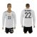 Germany #22 Ter Stegen White Home Long Sleeves Soccer Country Jersey