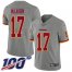 Nike Washington Football Team #17 Terry McLaurin Gray Mens Stitched NFL Limited Inverted Legend 100th Season Jersey