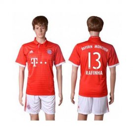 Bayern Munchen #13 Rafinha Home Soccer Club Jersey