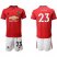 Manchester United #23 Shaw Red Home Soccer Club Jersey