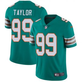 Nike Miami Dolphins #99 Jason Taylor Aqua Green Alternate Mens Stitched NFL Vapor Untouchable Limited Jersey
