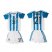 Argentina #21 Pastore Home Kid Soccer Country Jersey