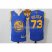 Mens Golden State Warriors Royal Blue stitched 2016 The Finals Record-Breaking Season 73 Wins Swingman NBA Jersey