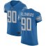 Nike Detroit Lions #90 Trey Flowers Blue Team Color Mens Stitched NFL Vapor Untouchable Elite Jersey
