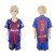 Barcelona #3 Pique Home Kid Soccer Club Jersey