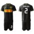 Inter Milan #2 Vrsaljko Third Soccer Club Jersey
