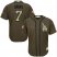 Los Angeles Dodgers #7 Julio Urias Green Salute to Service Stitched Youth MLB Jersey