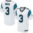 Nike Carolina Panthers #3 Will Grier White Mens Stitched NFL New Elite Jersey