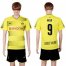 Dortmund #9 MOR Home Soccer Club Jersey