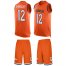 Nike Denver Broncos #12 Brendan Langley Orange Team Color Mens Stitched NFL Limited Tank Top Suit Jersey
