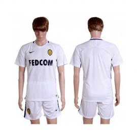 Monaco Blank Away Soccer Club Jersey