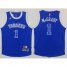 Toronto Raptors #1 Tracy Mcgrady Light Blue Throwback Stitched NBA Jersey