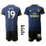 Arsenal #19 Pepe Third Kid Soccer Club Jersey