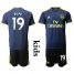 Arsenal #19 Pepe Third Kid Soccer Club Jersey