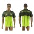 Germany Blank Green Training Soccer Country Jersey