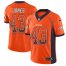 Nike Denver Broncos #43 Joe Jones Orange Team Color Mens Stitched NFL Limited Rush Drift Fashion Jersey