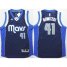 Dallas Mavericks 41 Dirk Nowitzki Dark Blue Stitched Revolution 30 NBA Jersey 2015 New Style